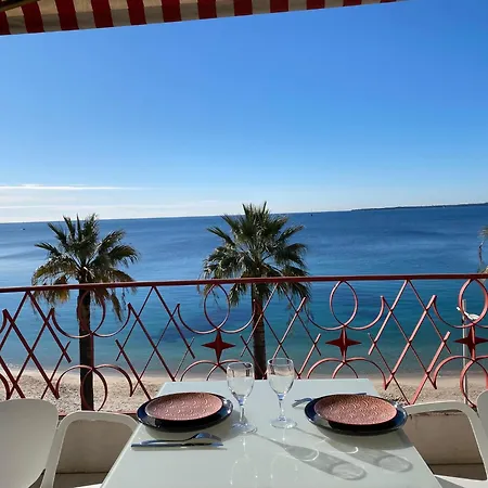 Beau Front De Juan Les Pins Vue Exceptionnelle Апартаменти Антіб