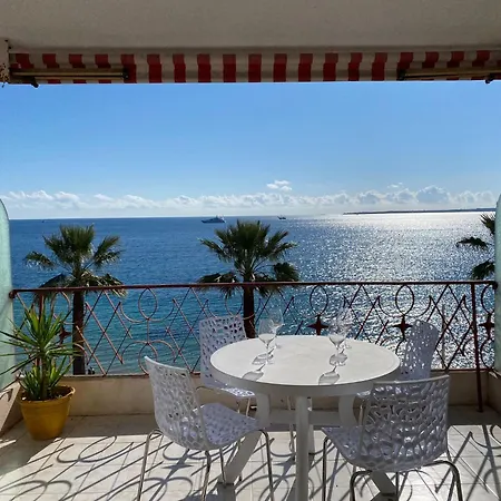 Beau Front De Juan Les Pins Vue Exceptionnelle *
