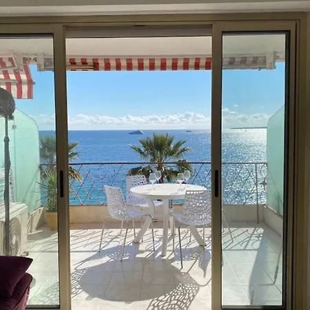 Beau Front De Juan Les Pins Vue Exceptionnelle Апартаменти *